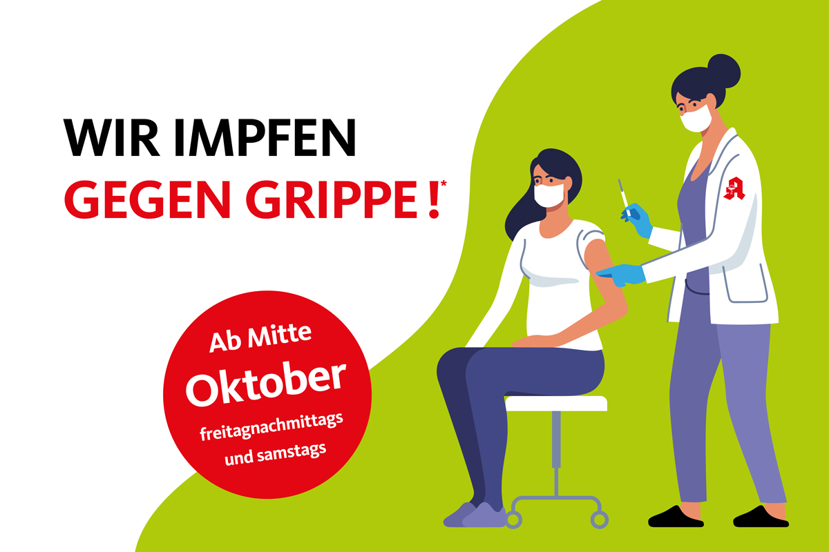 Wir impfen gegen Grippe!