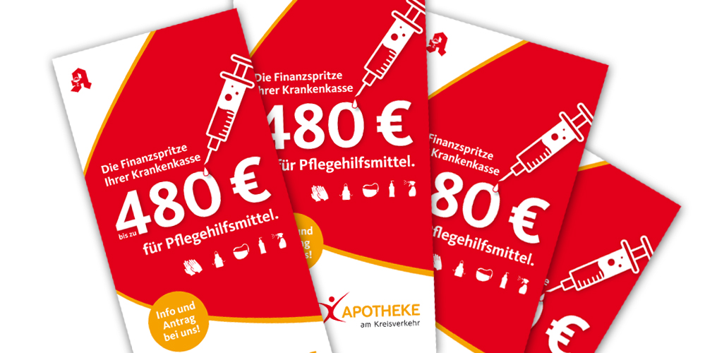 Die Finanzspritze Ihrer Krankenkasse - bis zu 480 € für Pflegehilfsmittel!